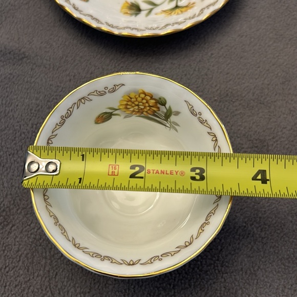 Vintage Bone China, Bouquet of the Month OCTOBER Tea Cup & Saucer - Picture 9 of 11